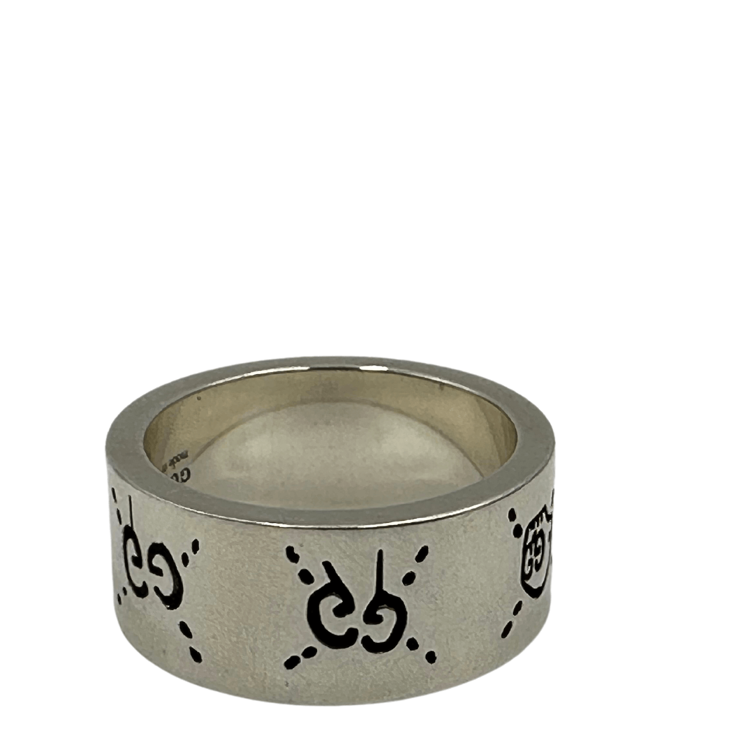 Anello gucci ghost clearance