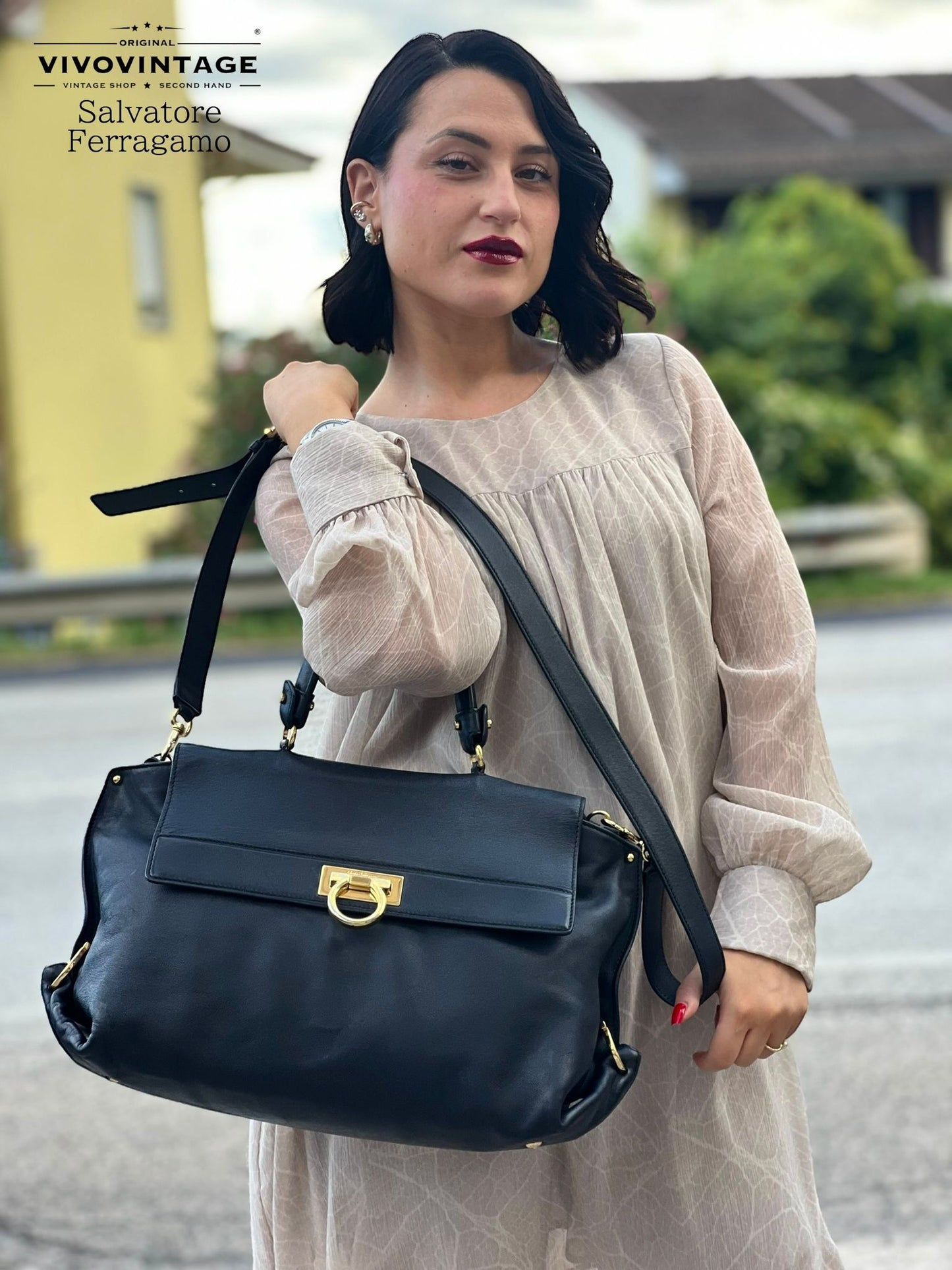 Satchel Salvatore Ferragamo Sofia