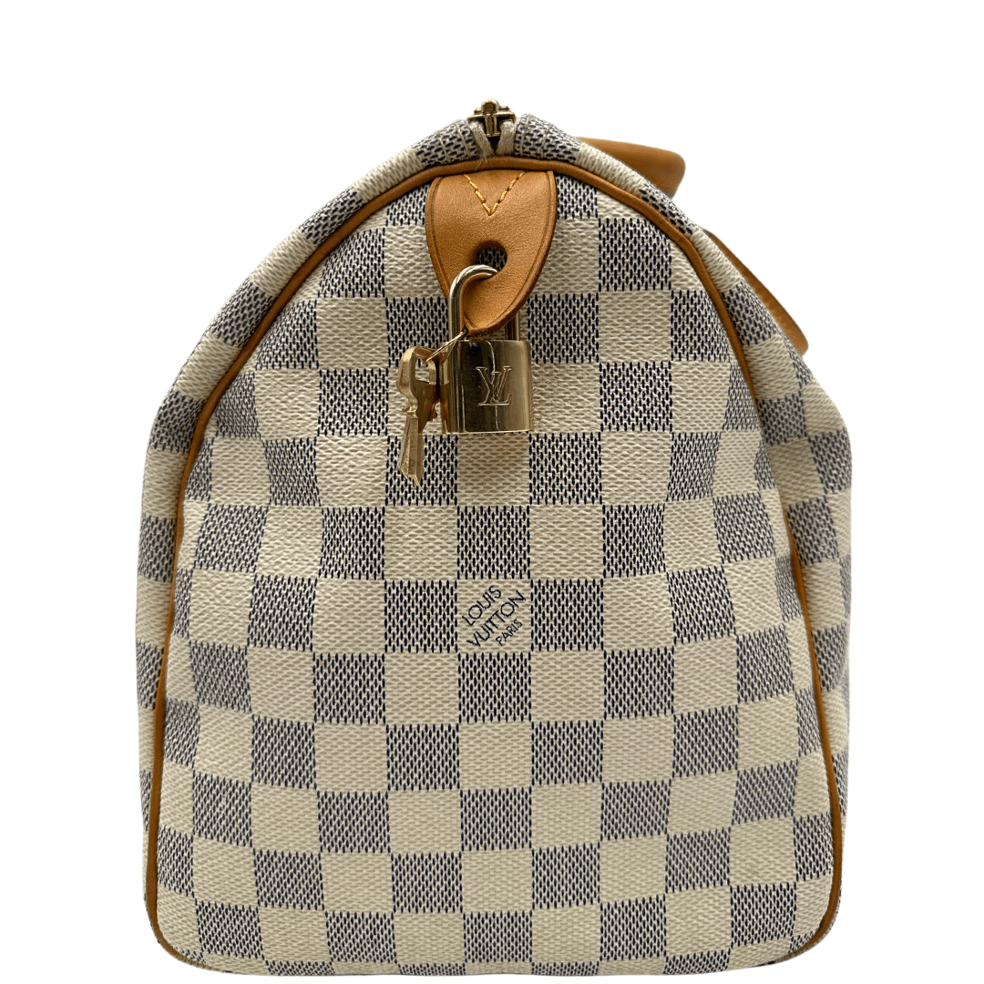 Speedy 30 LV Damier Azur