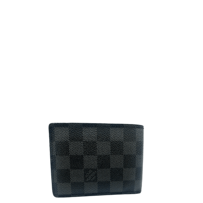 Portafoglio da uomo LV damier grigio. Accessori di lusso usati