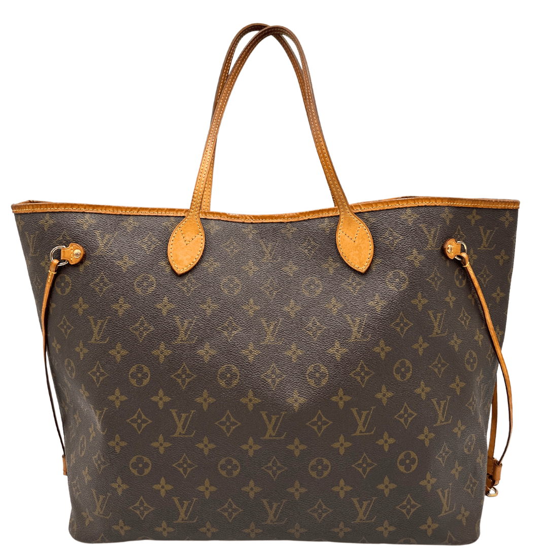 Borsa Louis Vuitton Neverfull GM monogram usata , originale