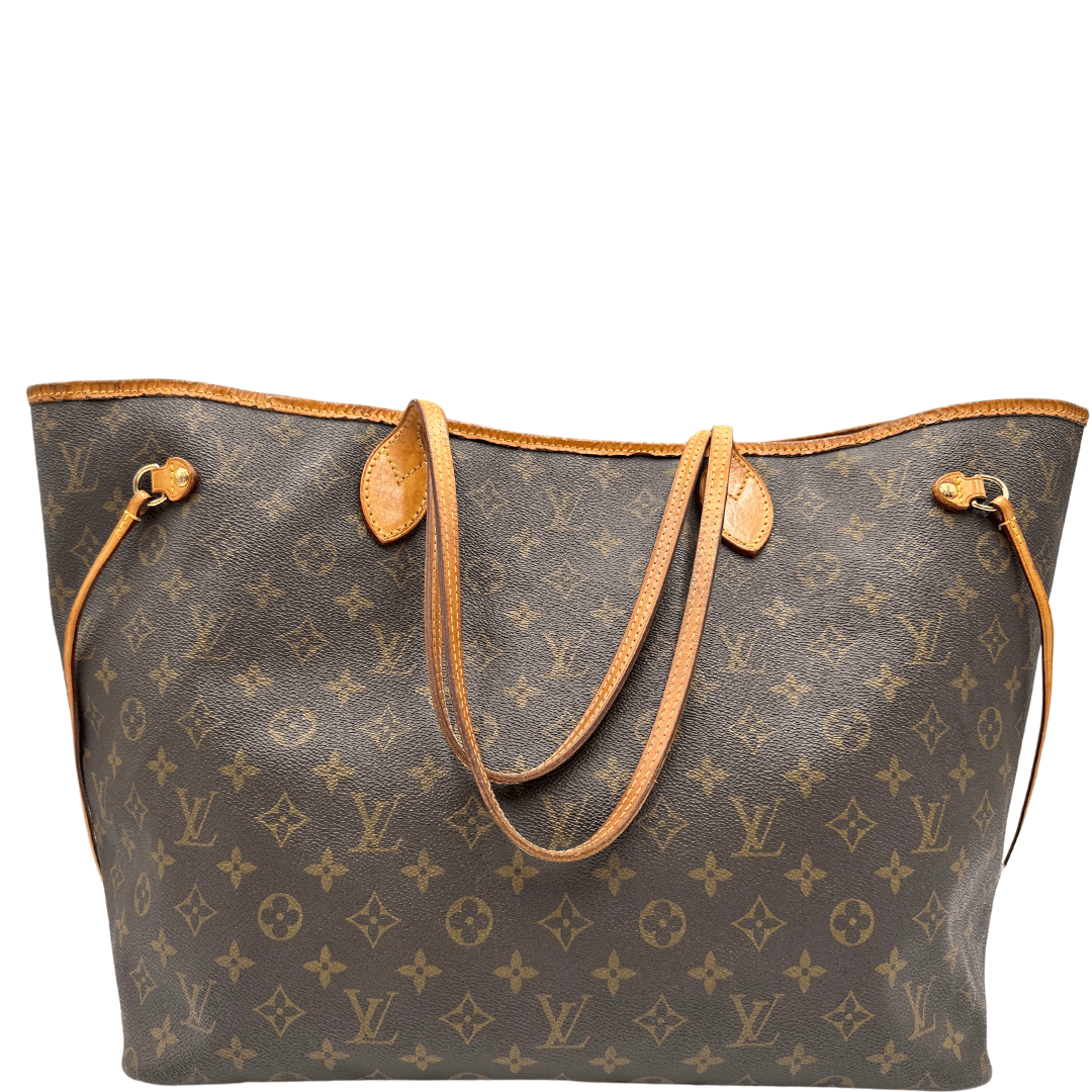 Borsa Louis Vuitton Neverfull GM monogram usata , originale