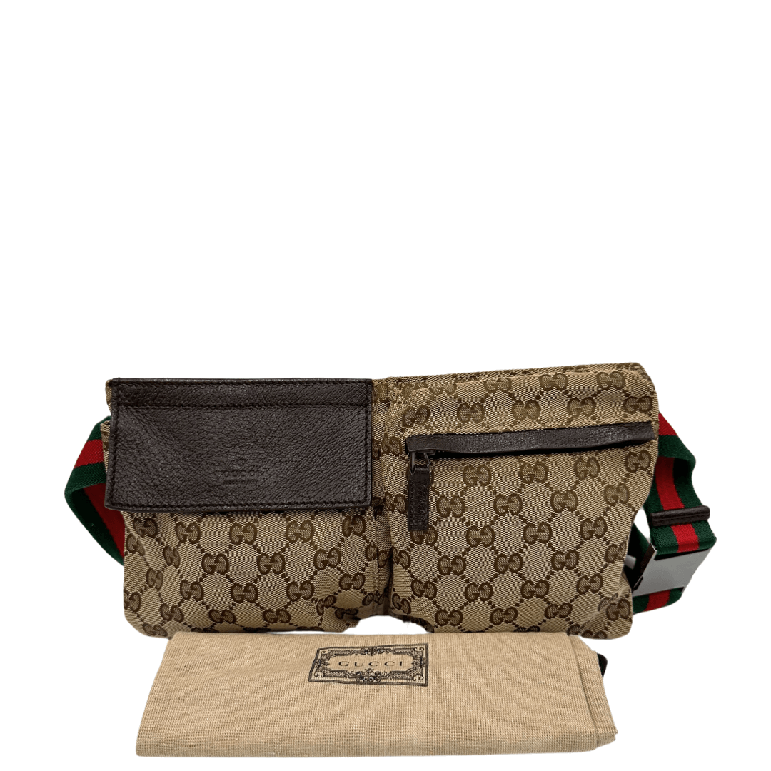 Marsupio gucci gg supreme usato hotsell