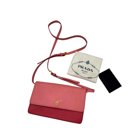 Pochette Prada saffiano