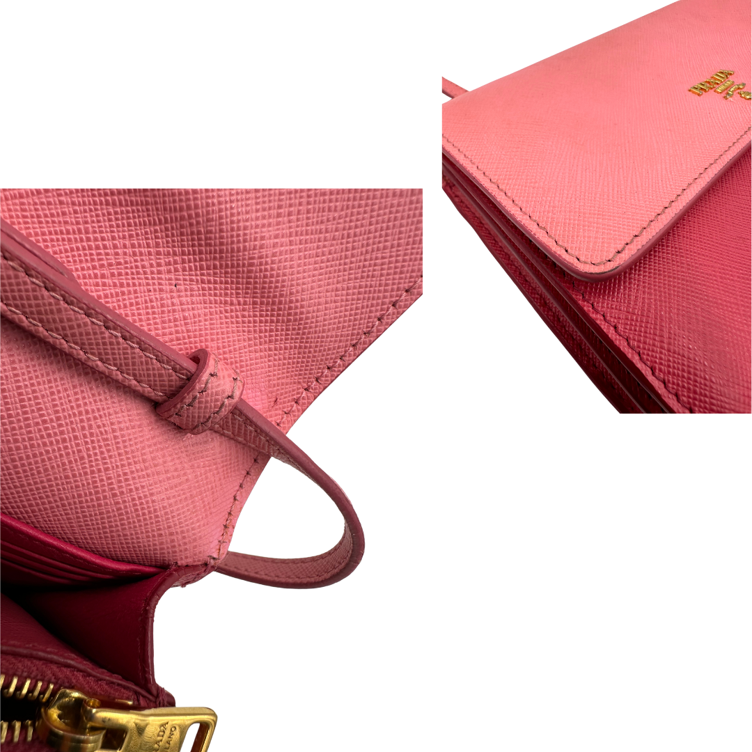 Pochette Prada saffiano