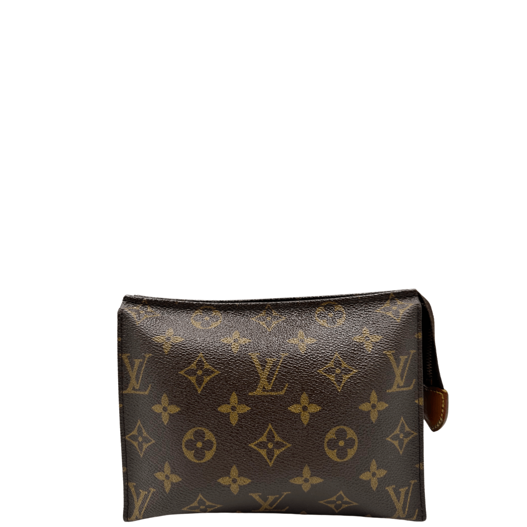 Trousse voyage Louis Vuitton in tela monogram per cosmetici. Accessori di lusso usati