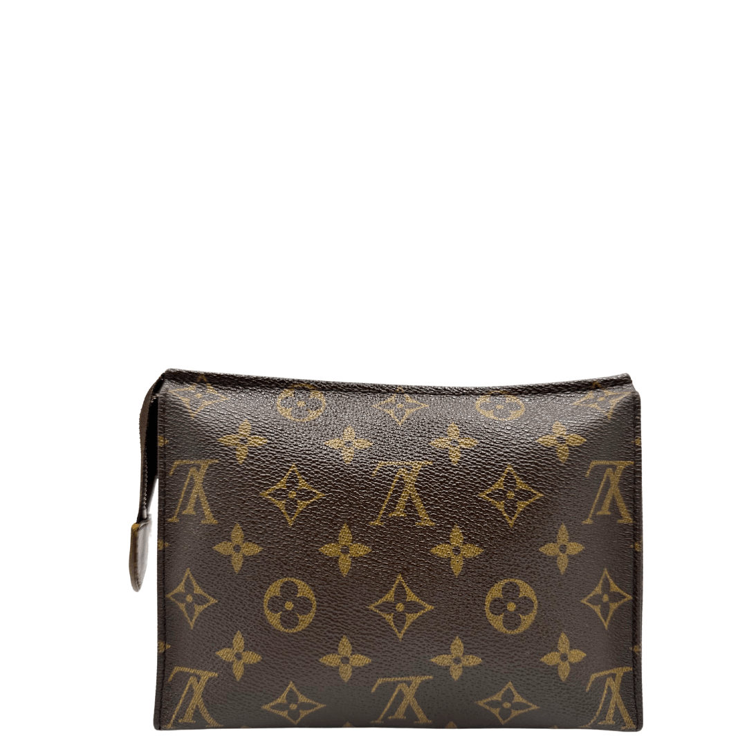 Trousse voyage Louis Vuitton in tela monogram per cosmetici. Accessori di lusso usati