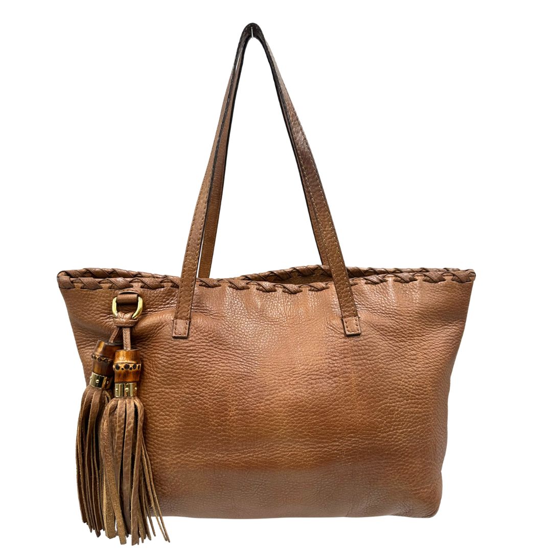 Front, Shopper Gucci, originale, di lusso, usato, condizioni ottime.