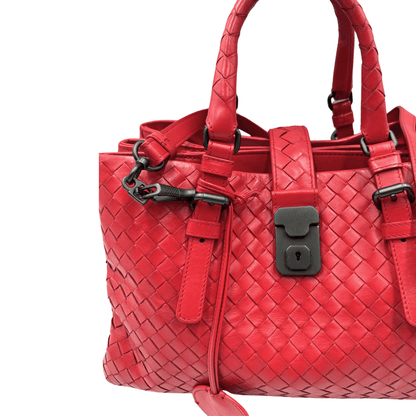 Satchel Bottega Veneta intrecciata