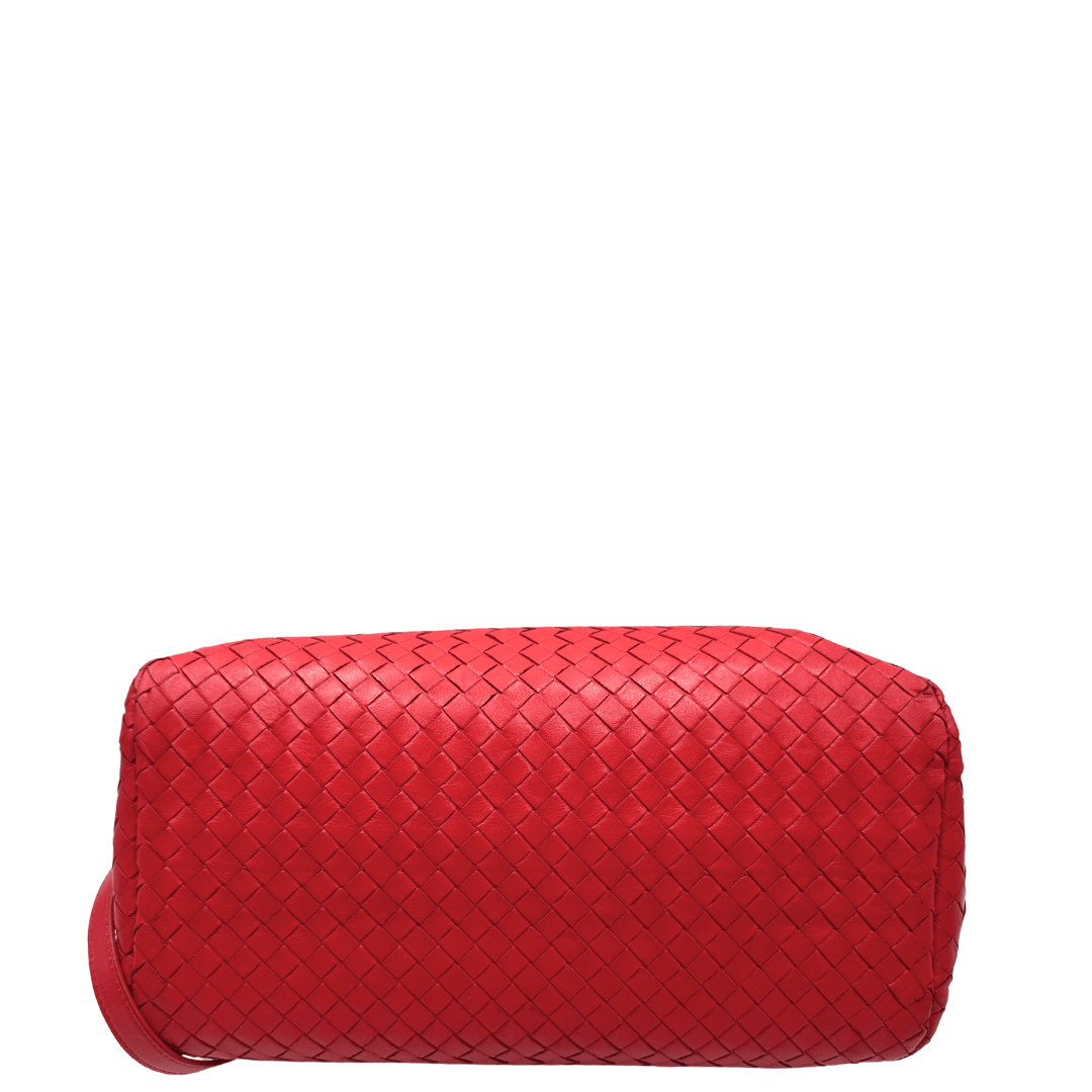 Satchel Bottega Veneta intrecciata