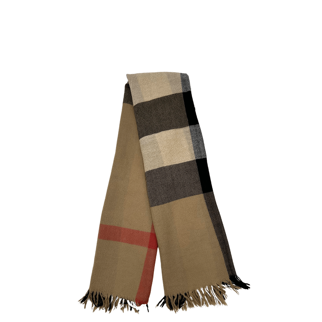 Pashmina Burberry tartan