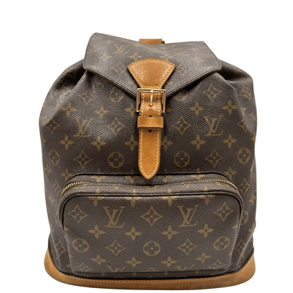 zaino louis vuitton montsouris in tela monogram misura MM. Borse di lusso usate ed originali