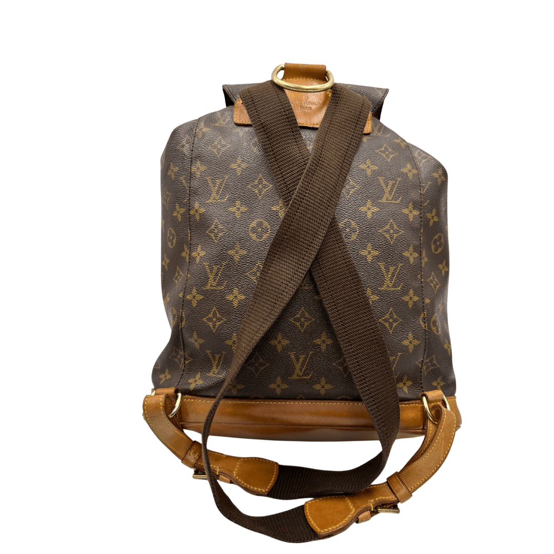 zaino louis vuitton montsouris in tela monogram misura MM. Borse di lusso usate ed originali