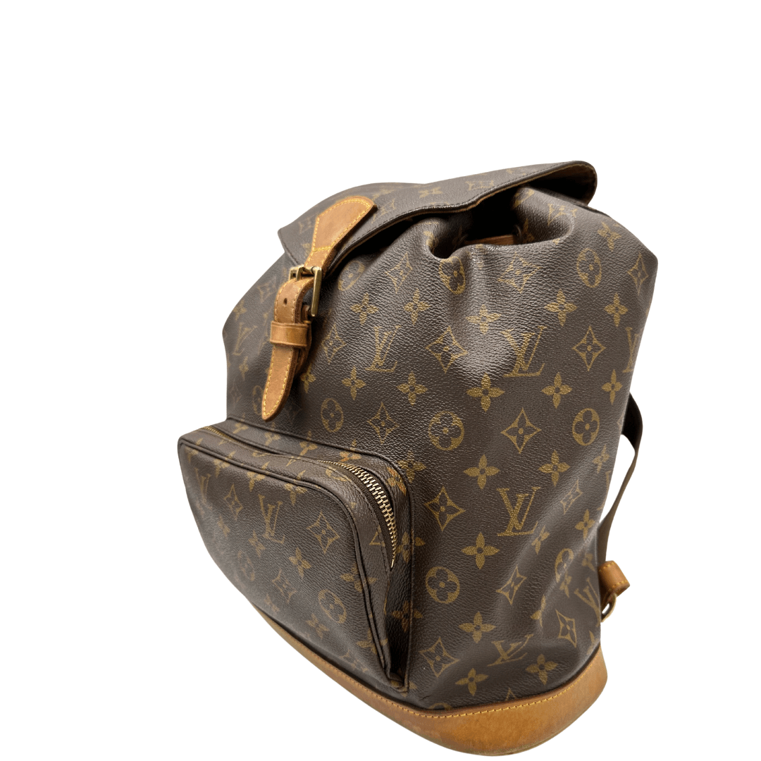 zaino louis vuitton montsouris in tela monogram misura MM. Borse di lusso usate ed originali