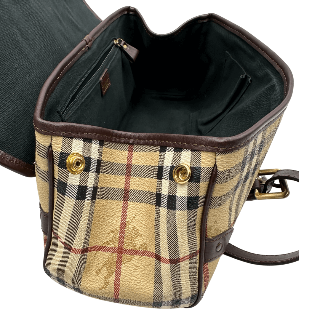 Borsa Burberry tartan