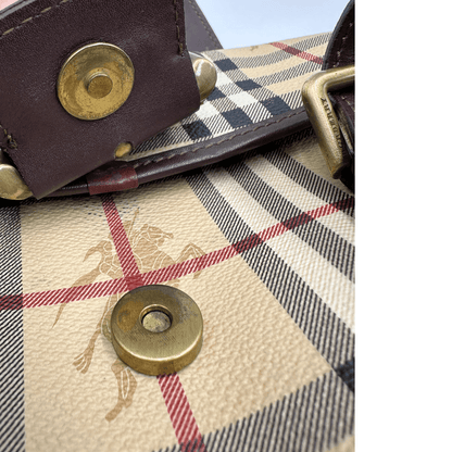 Borsa Burberry tartan