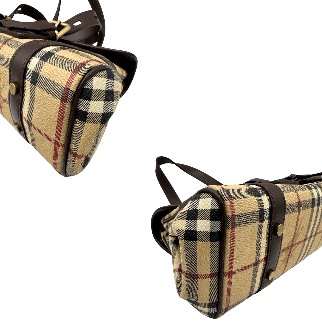 Borsa Burberry tartan