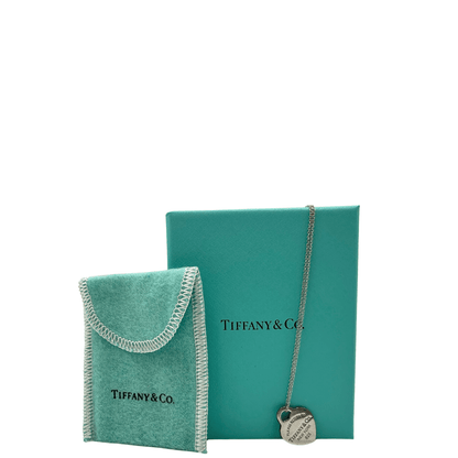 Collana tiffany&Co Return to tiffany heart tag in argento. Gioielli originali usati.