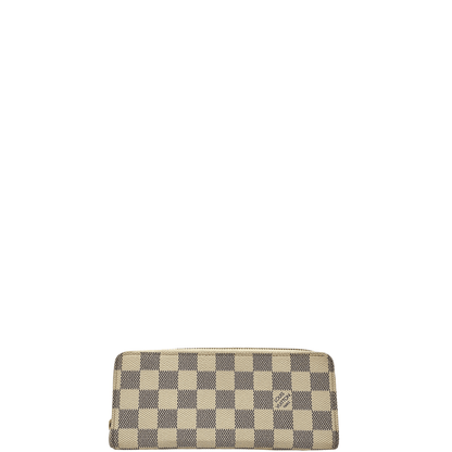 portafoglio LV Zippy damier azur