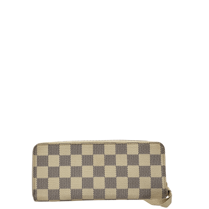 portafoglio LV Zippy damier azur