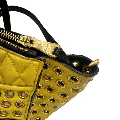 Grommet Biker Tote Miu Miu