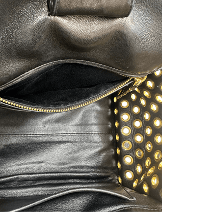 Grommet Biker Tote Miu Miu