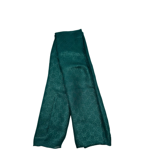 Stola Gucci GG verde