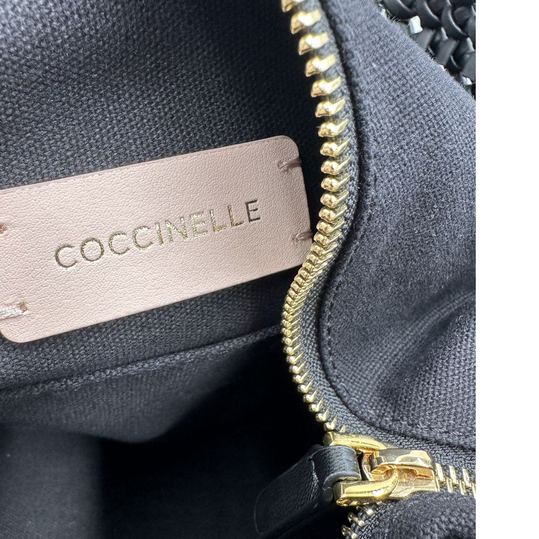 Shopper Coccinelle nera