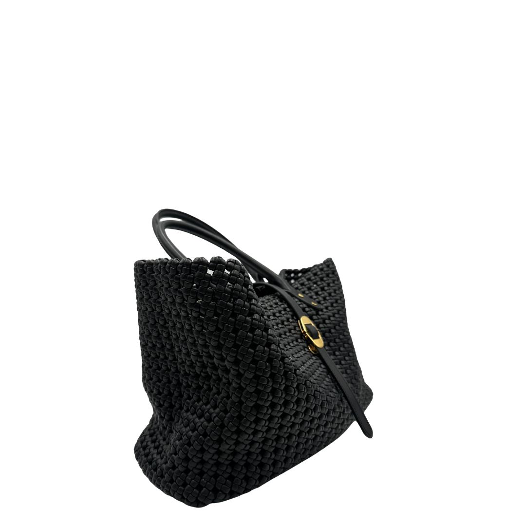 Shopper Coccinelle nera