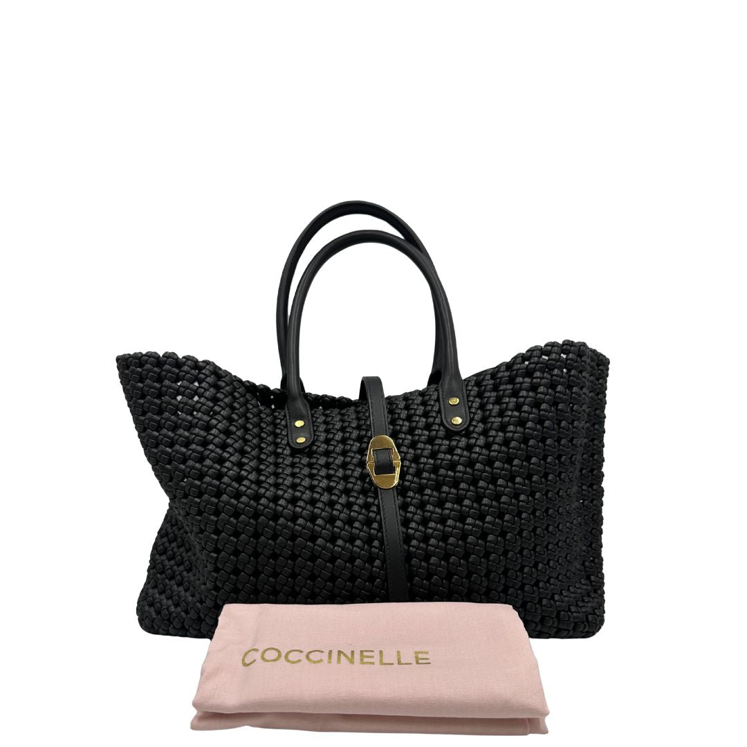 Shopper Coccinelle nera