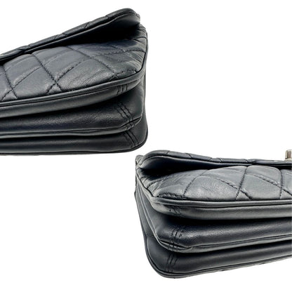 Borsa Chanel Flap Bag blu notte