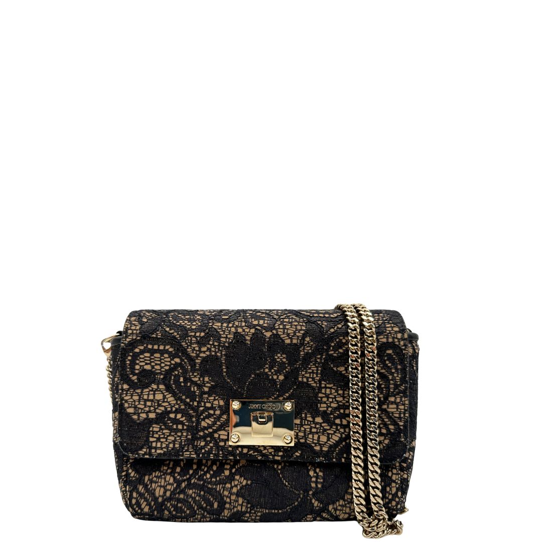 Borsa Jimmy Choo in pizzo