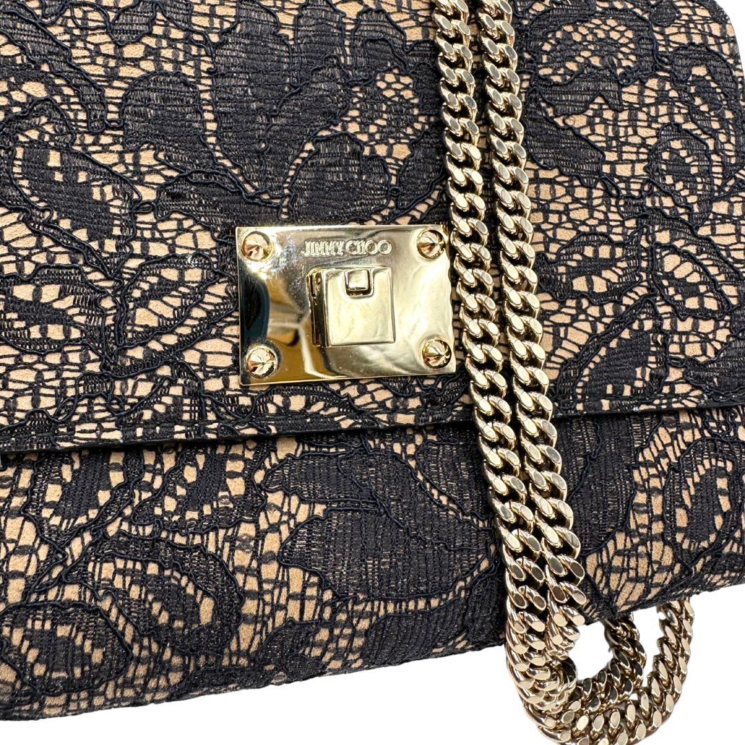 Borsa Jimmy Choo in pizzo