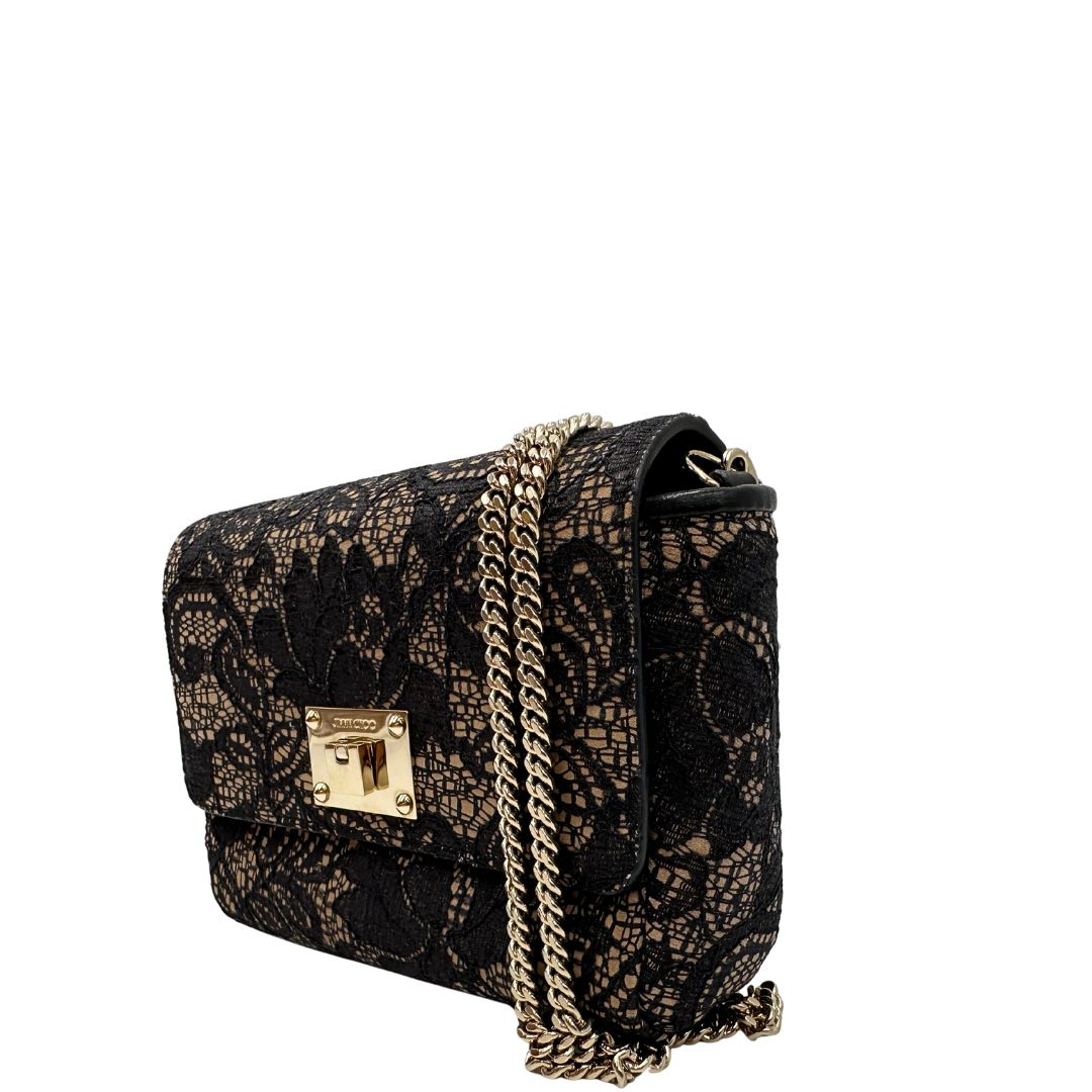 Borsa Jimmy Choo in pizzo