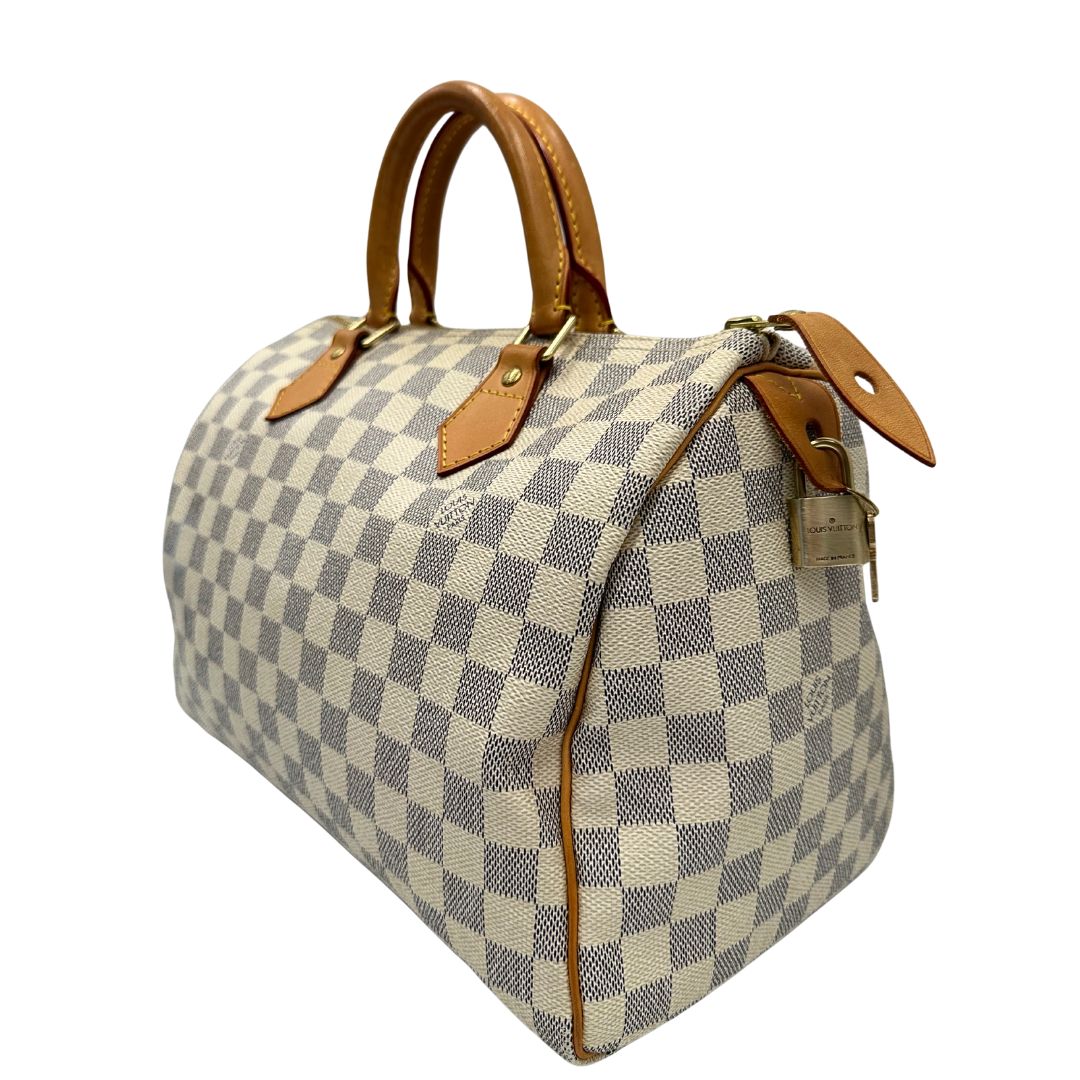 Speedy 30 Damier Azur Louis Vuitton