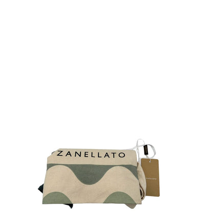 Dustbag di una Borsa Zanellato in pelle rosa con parti metalliche in oro chiaro munita di un manico singolo e una tracolla amovibile e regolabile. Originale, usata, di lusso, in ottime condizioni