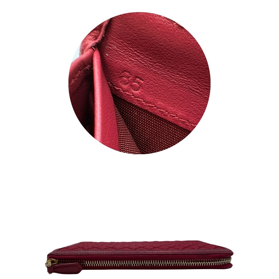 Portafoglio Prada amaranto