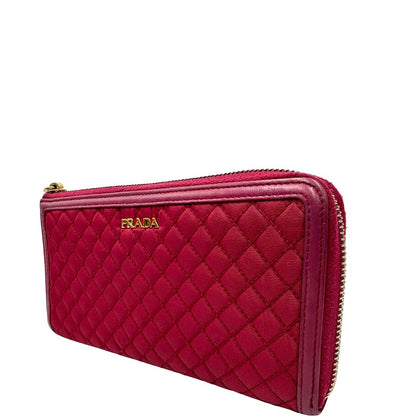 Portafoglio Prada amaranto
