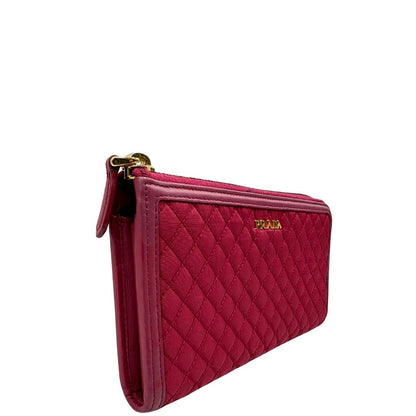 Portafoglio Prada amaranto