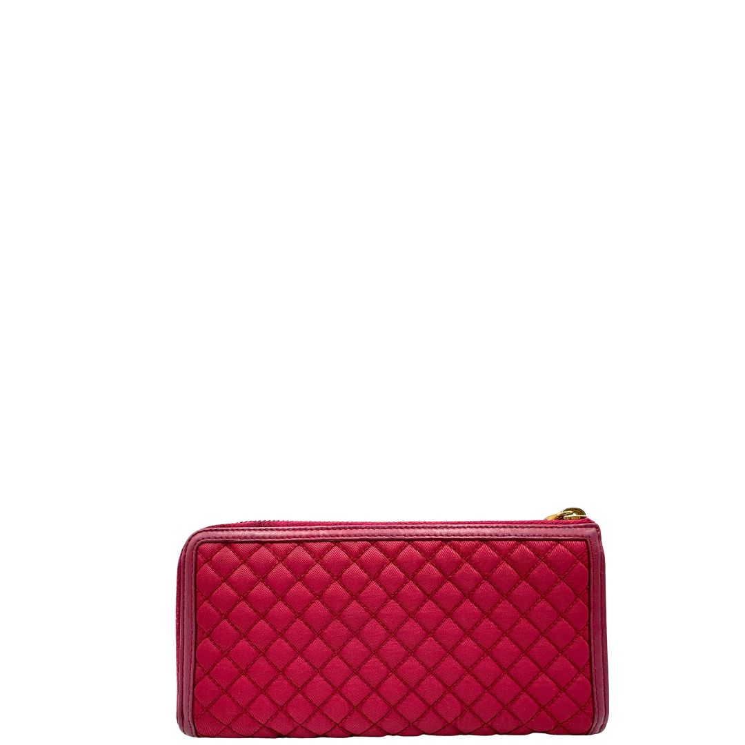 Portafoglio Prada amaranto