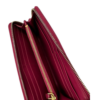 Portafoglio Prada amaranto