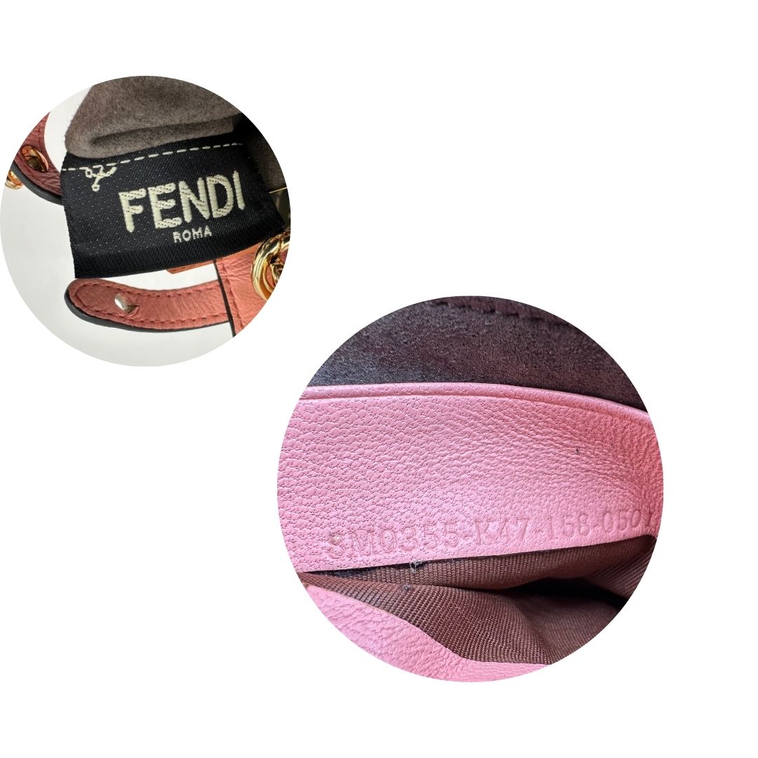 Borsa Fendi micro Peekaboo
