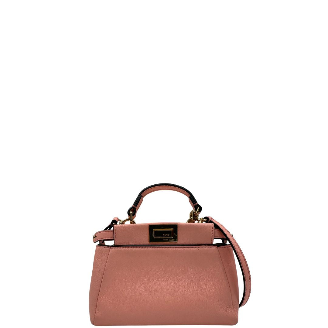 Borsa Fendi micro Peekaboo