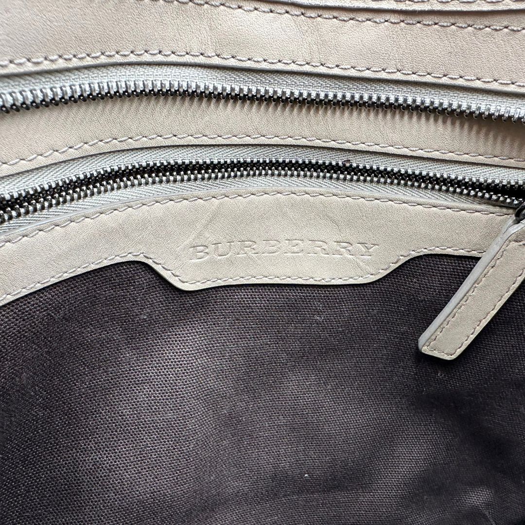 Borsa Burberry tartan