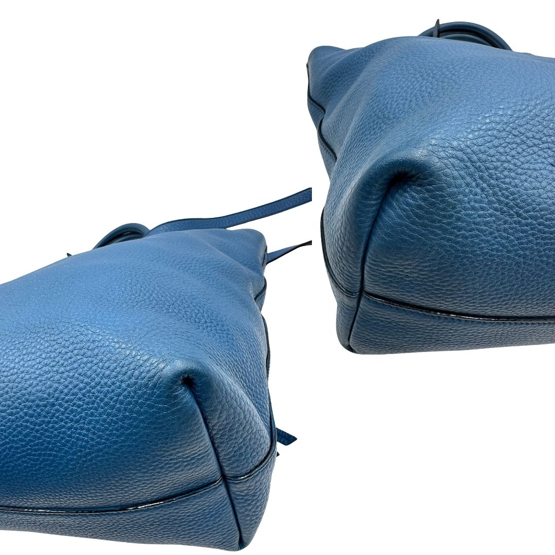 Tote Prada blu cobalto