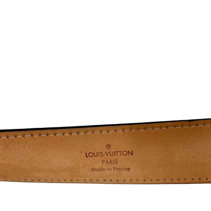 Cintura LV in canvas monogrammato con parti metalliche argentate. Completa di scatola, di lusso, originale, ottime condizioni.