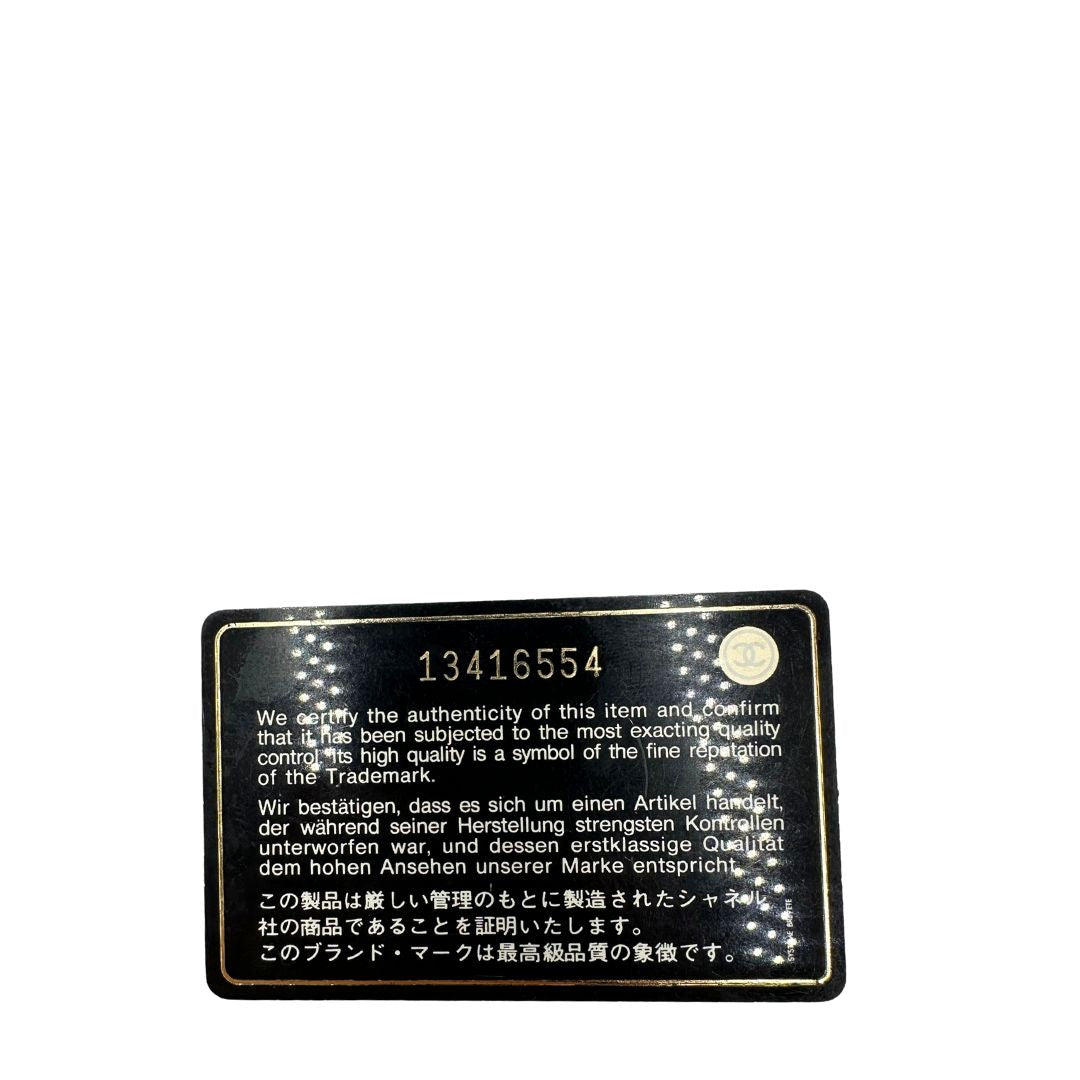 card di autenticità.