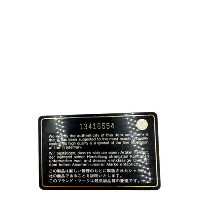 card di autenticità.