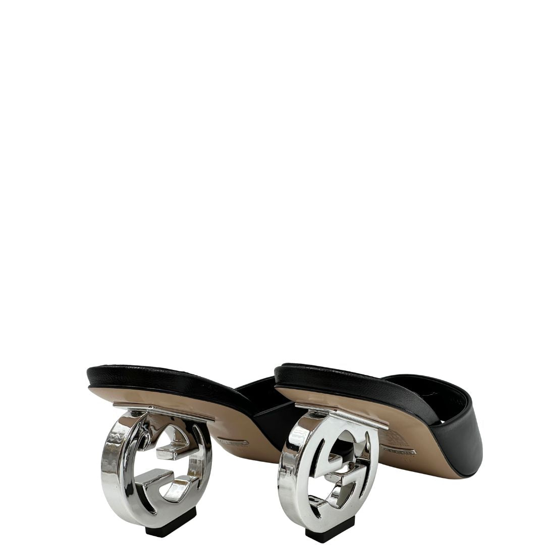 Sandali Gucci Mules Interlocking n.38