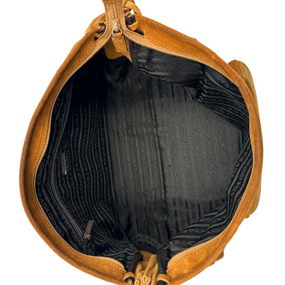 Borsa Prada scamosciata